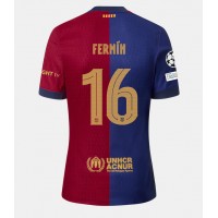 Camiseta Barcelona Fermin Lopez #16 Primera Equipación 2024-25 manga corta